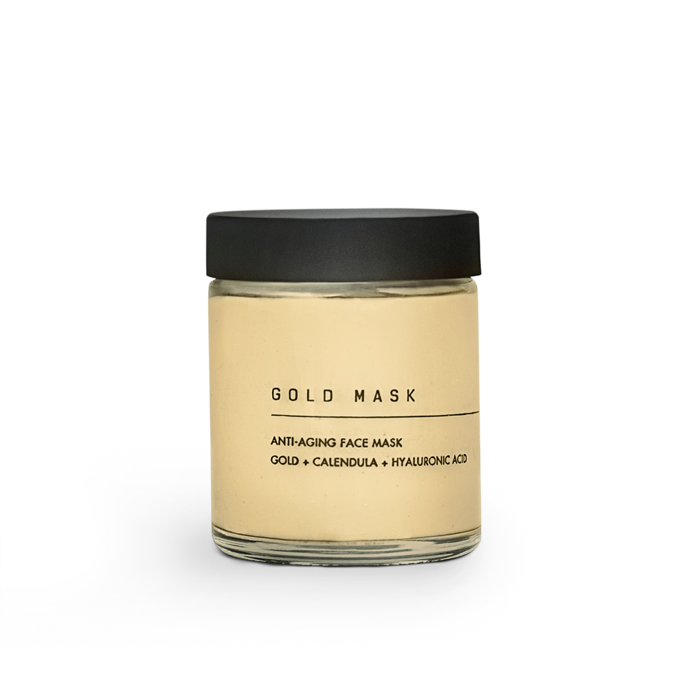 Gold Mask, mascarilla de arcilla, 65ml. Anti-aging face mask.