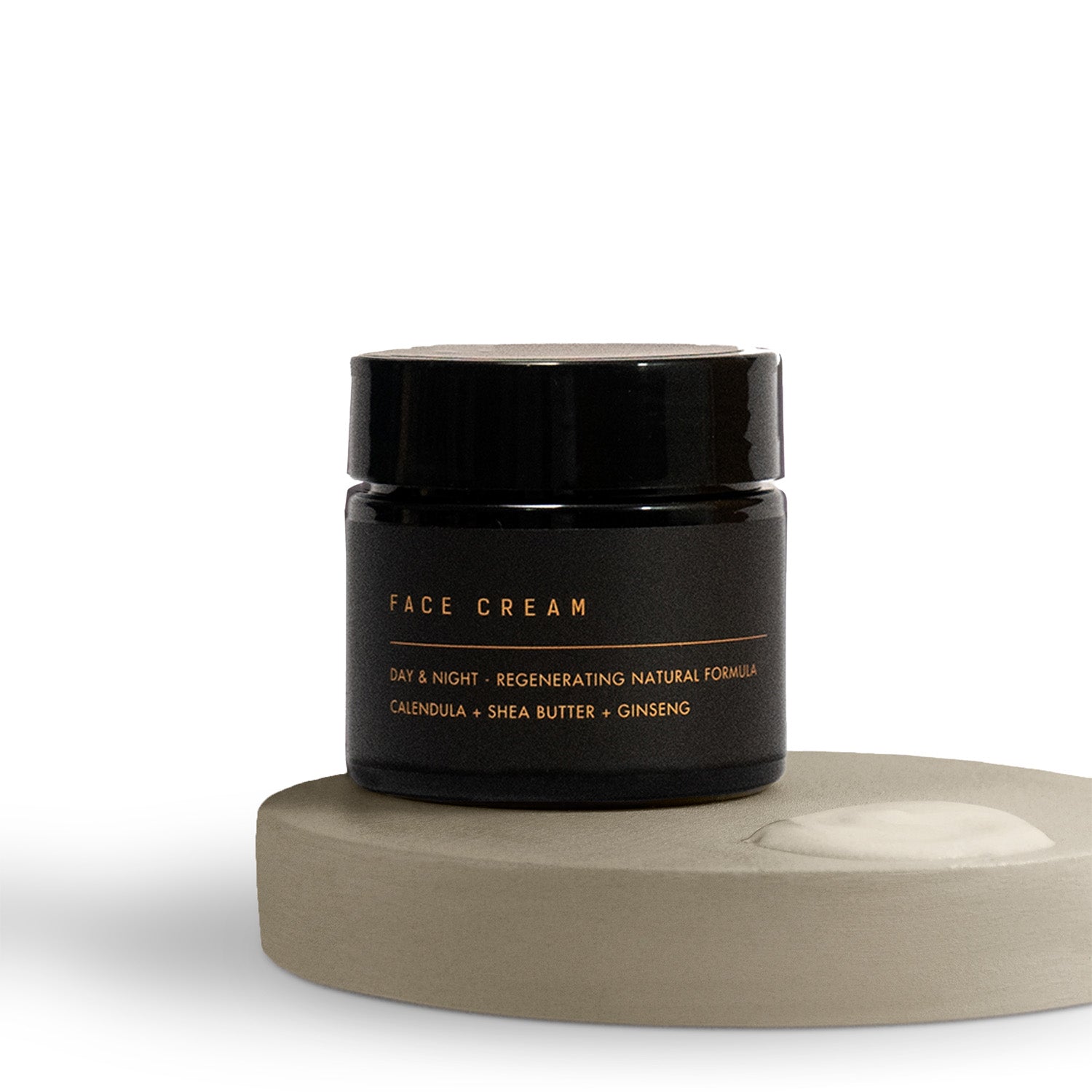 Face Cream For All Folks. Day & Night. Regenerating natural formula. Calendula  + shea butter + ginseng