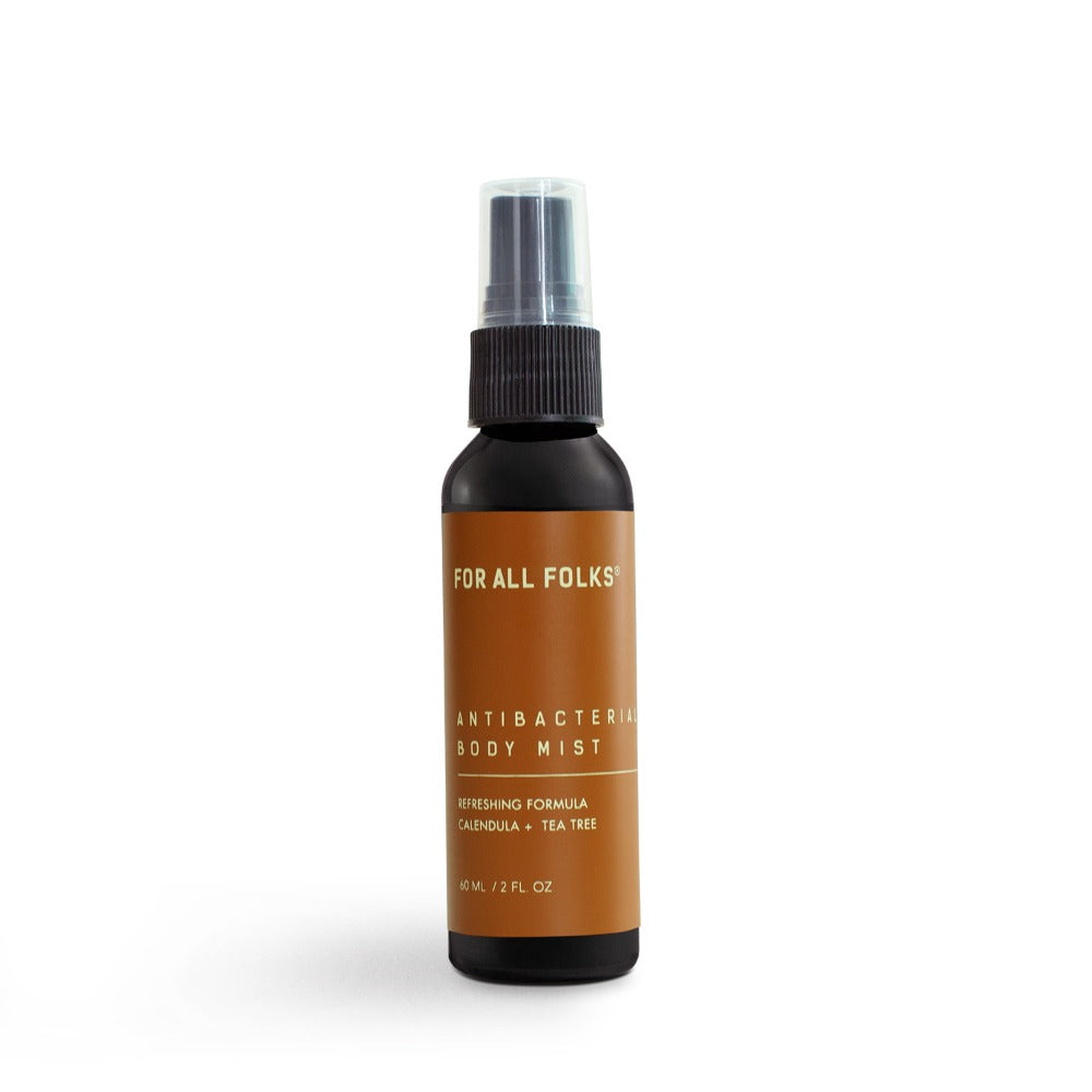 Antibacterial Body Mist. Spray corporal de 60ml. Con caléndula, lavanda y árbol del té.