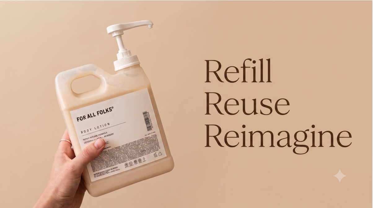 Refill For All Folks: el ciclo de un cuidado más consciente