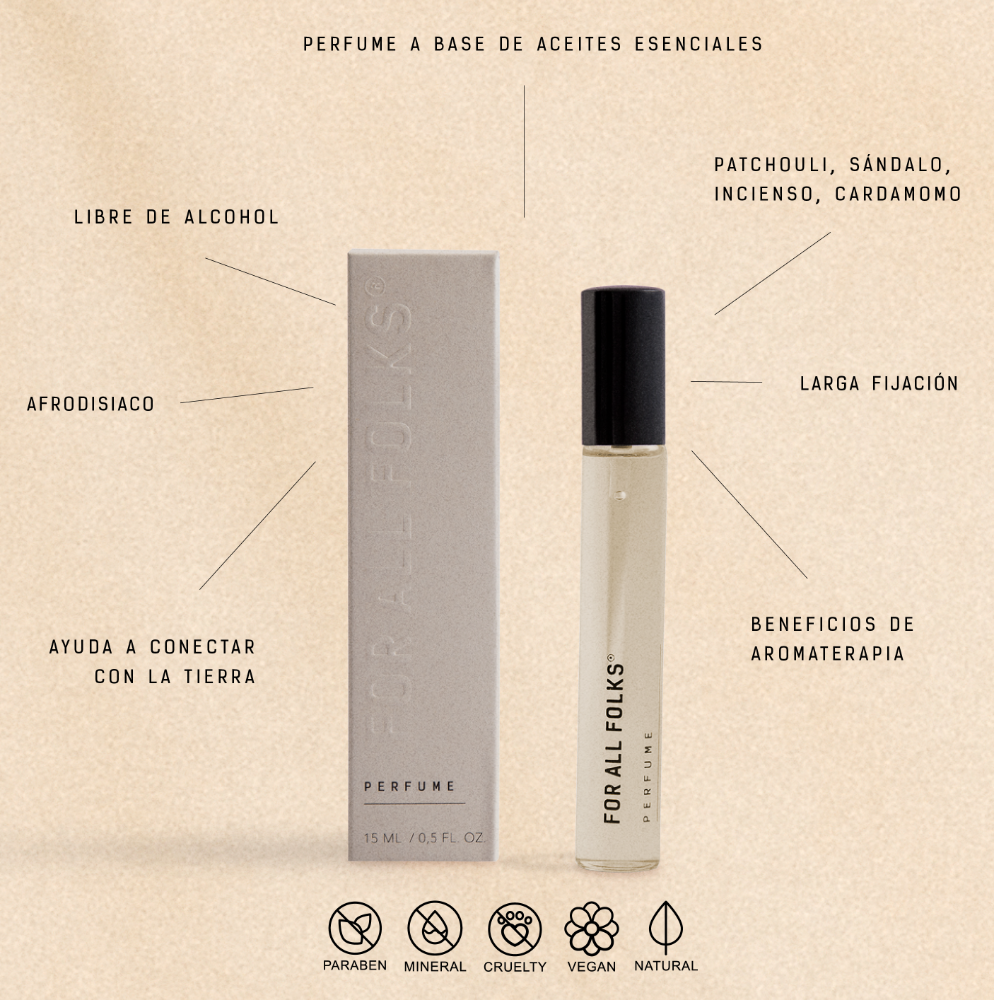 Perfume Patchouli + Sandalwood | 15ml