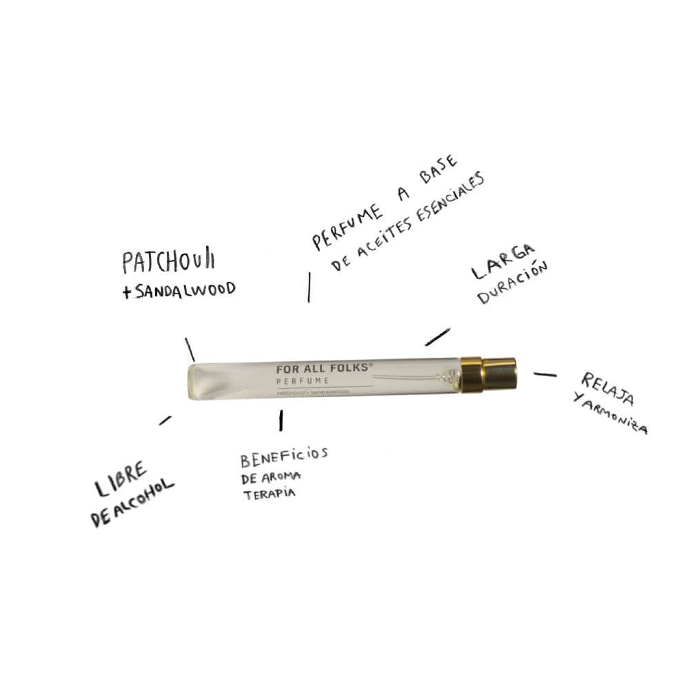 Perfume | Patchouli + Sandalwood | 12ml
